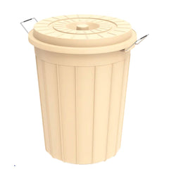 Cosmoplast Round Plastic Drum with Lid 80L