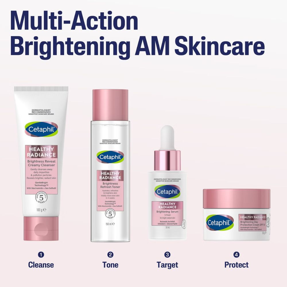 Cetaphil Healthy Radiance Brightening Serum with Niacinamide for Skin Pigmentation 30ml