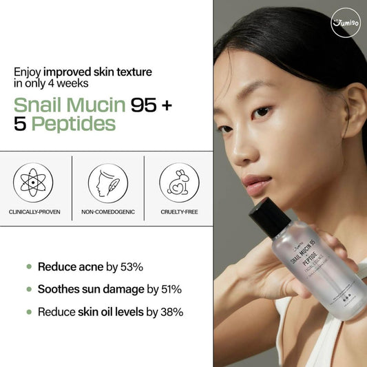 JUMISO - Snail Mucin 95 + Peptide Facial Essence