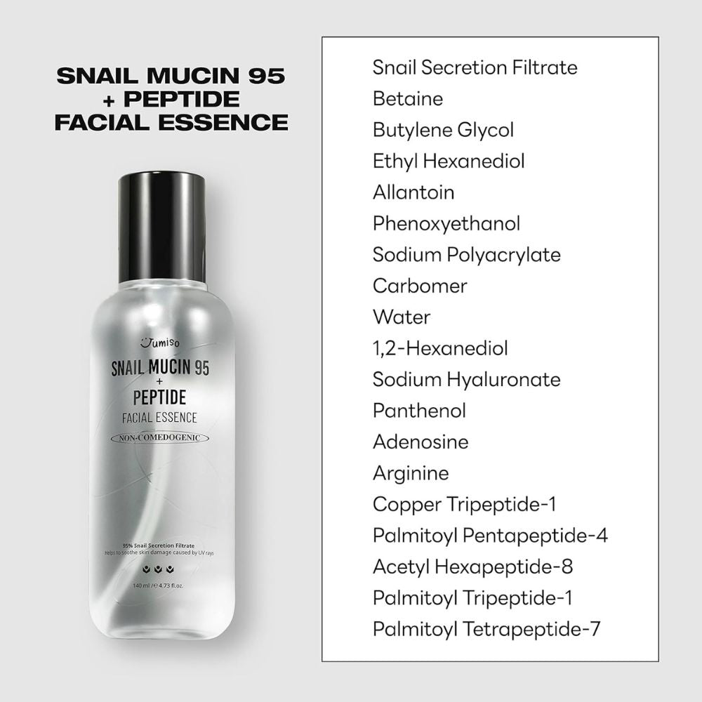 JUMISO - Snail Mucin 95 + Peptide Facial Essence