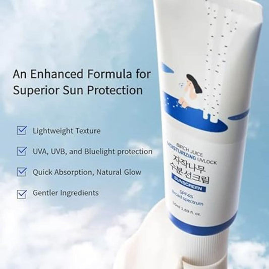 ROUND LAB - Birch Juice Moisturizing Sunscreen 50ml