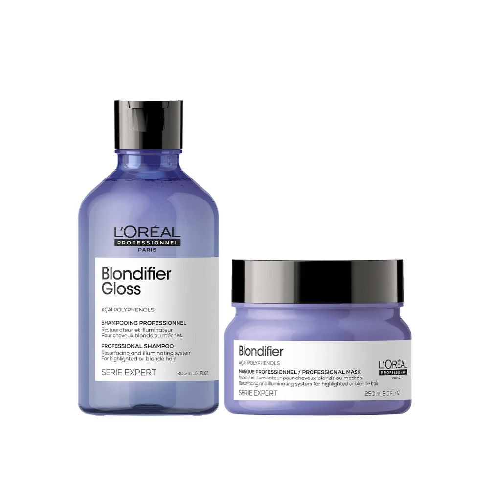L'Oréal Professionnel Serie Expert Blondifier Gloss Shampoo and Masque Duo
