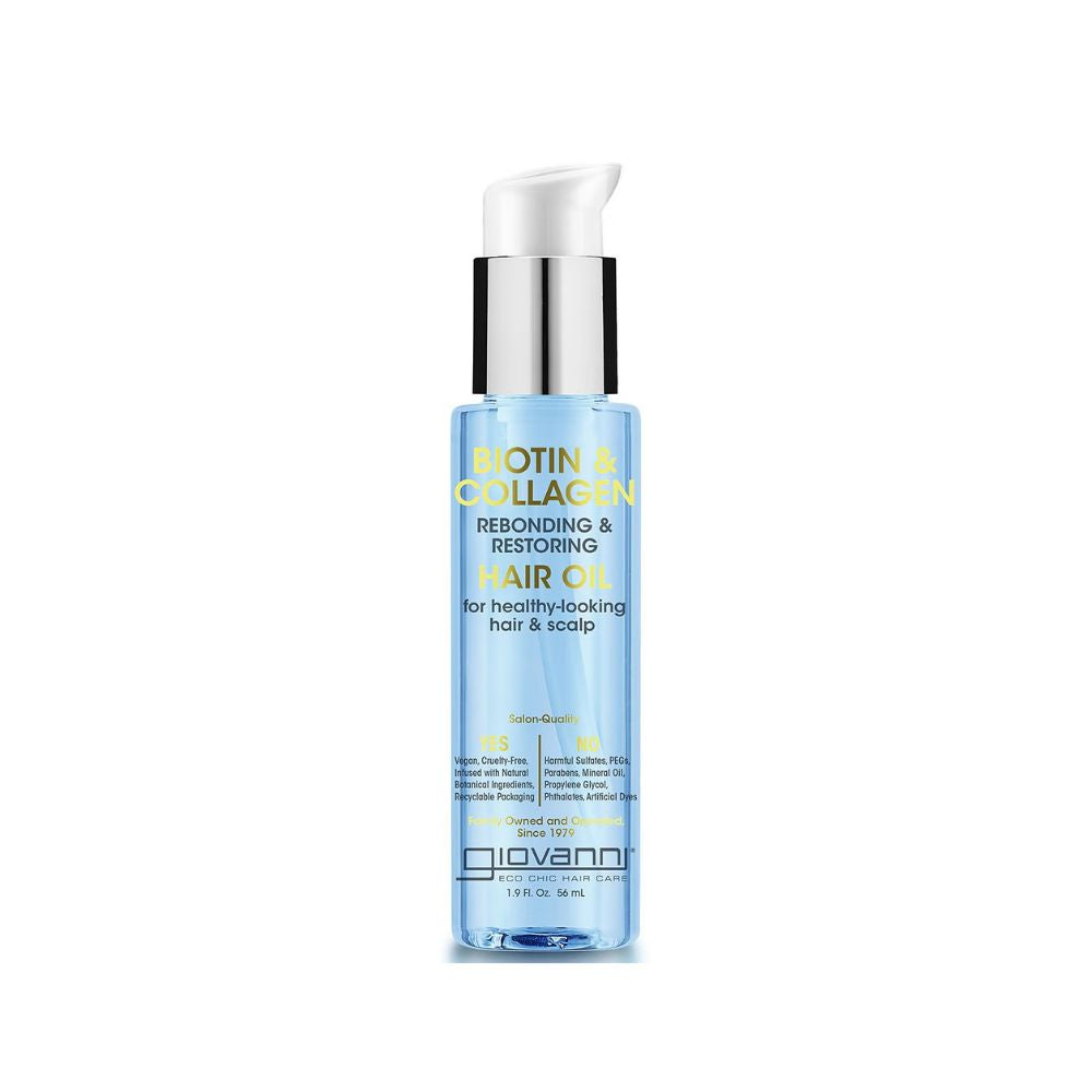 Giovanni Biotin & Collagen Rebond and Restore Hair Oil 56ml