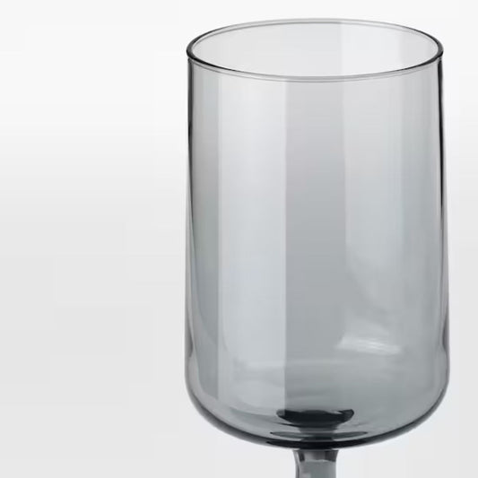 IKEA OMBONAD Juice glass, grey, 41 cl