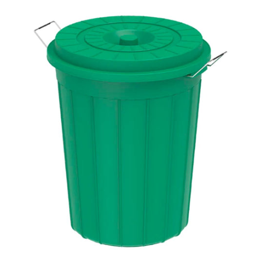 Cosmoplast Round Plastic Drum with Lid 80L