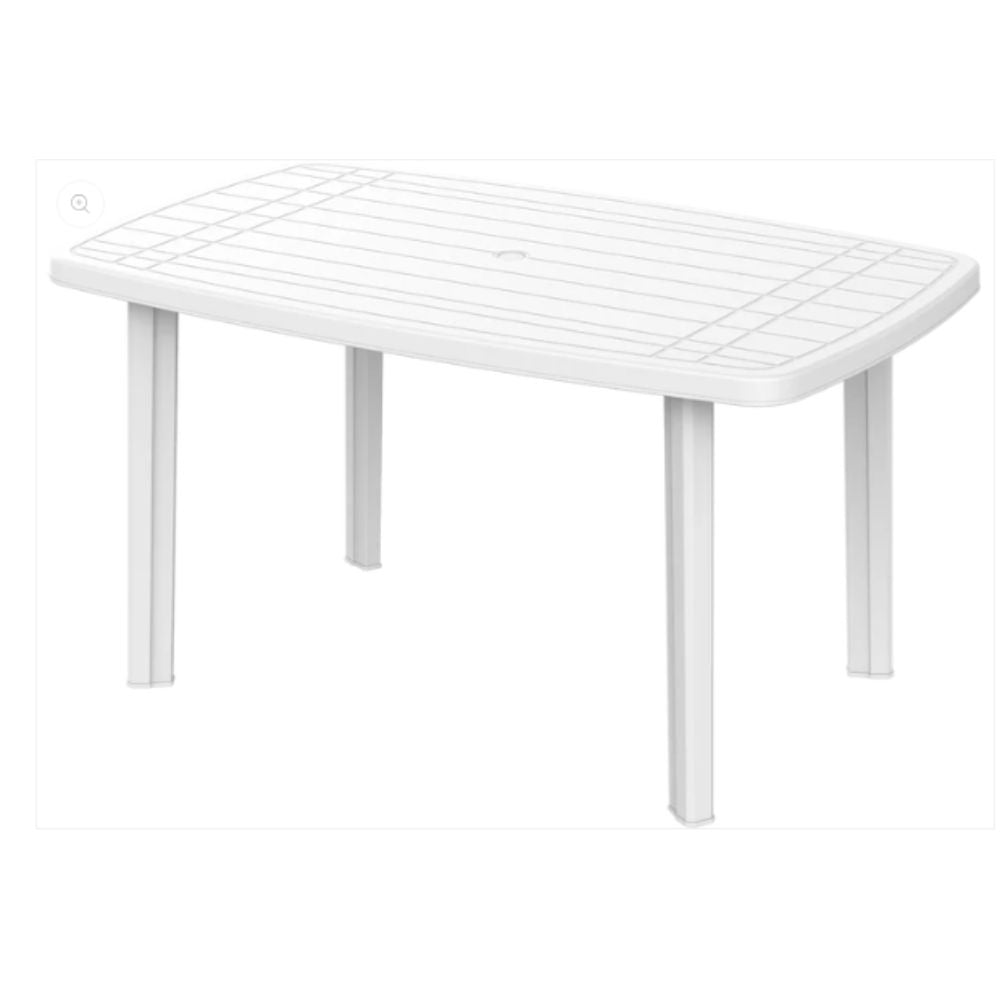Cosmoplast Long Rectangular Garden Table
