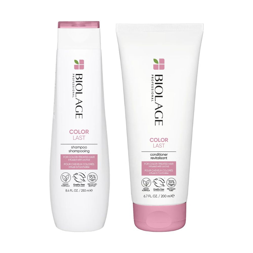 Biolage ColorLast Coloured Hair Shampoo and Conditioner For Coloured Hair