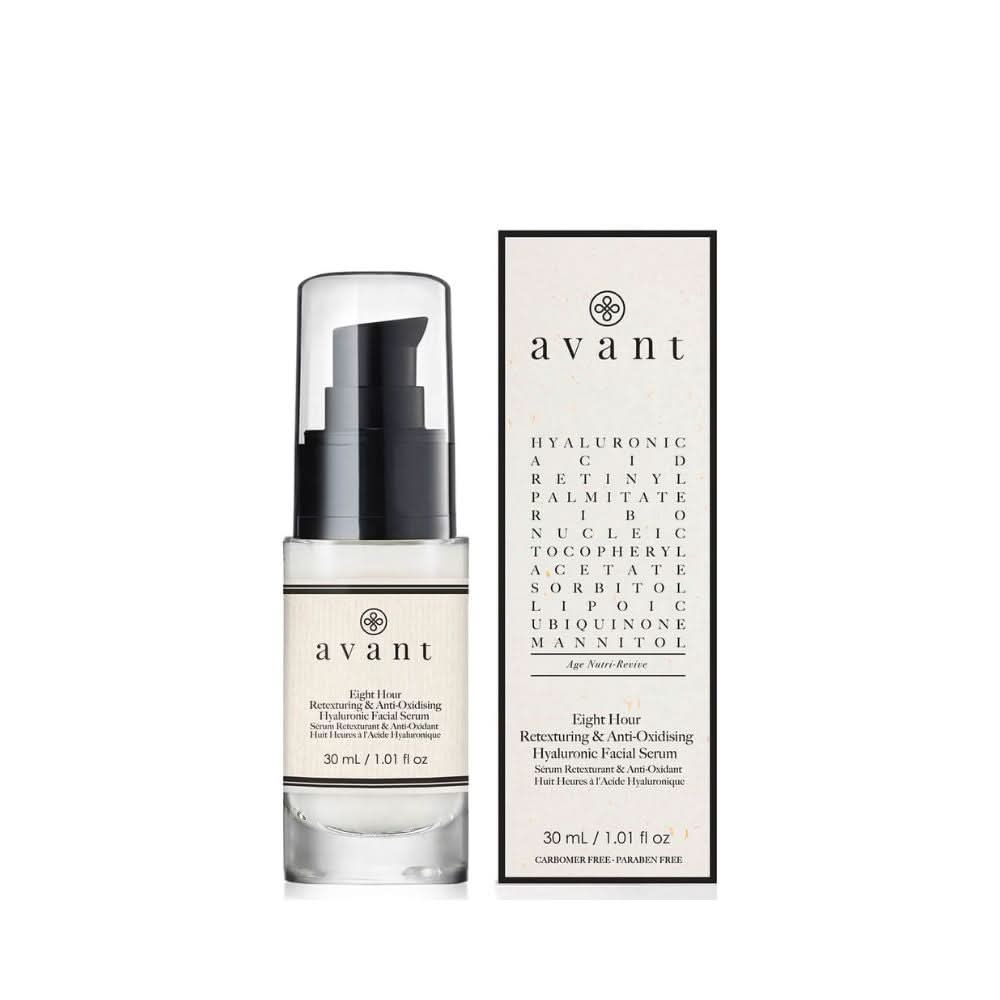 Avant Skincare 8 Hour Anti-Oxidising and Retexturing Hyaluronic Facial Serum 30ml
