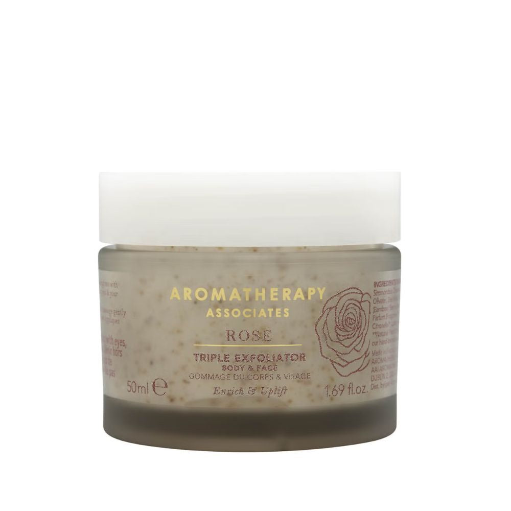 Aromatherapy Associates Rose Triple Exfoliator 50ml