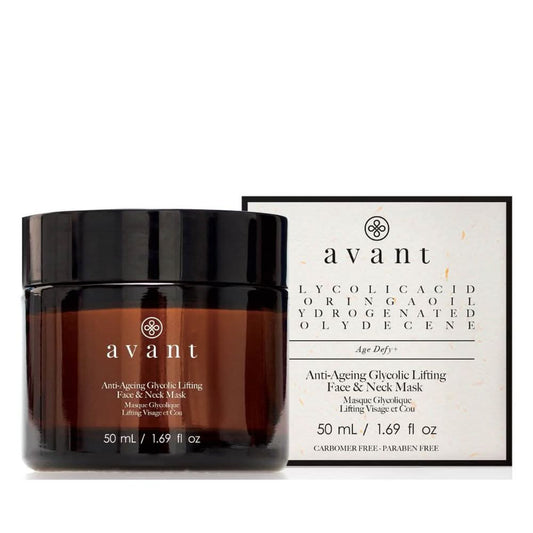 Avant Skincare Anti-Ageing Glycolic Lifting Face and Neck Mask 50ml