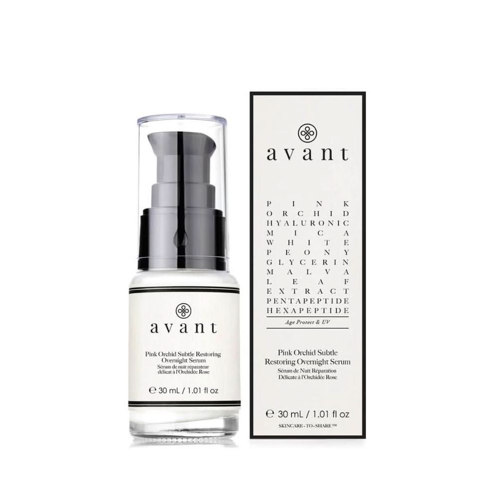 Avant Skincare Pink Orchid Subtle Restoring Overnight Serum 30ml