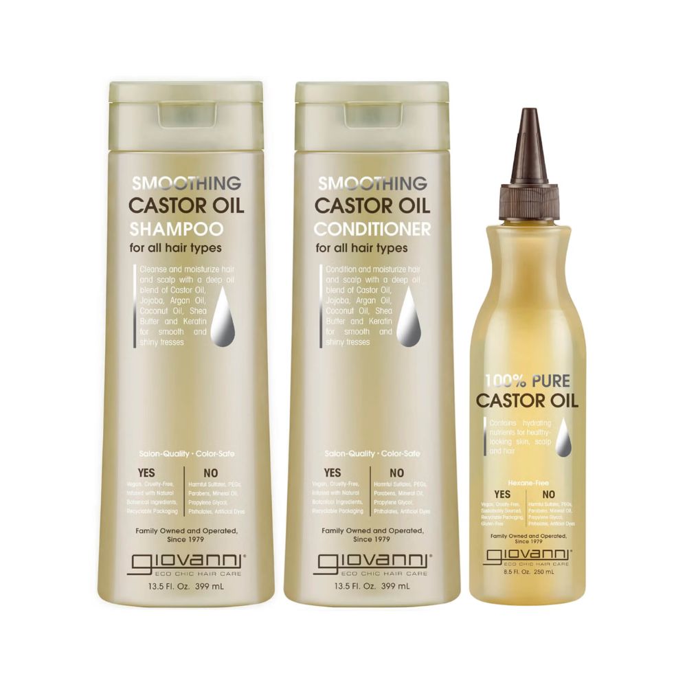 Giovanni Castor Oil Bundle Kit