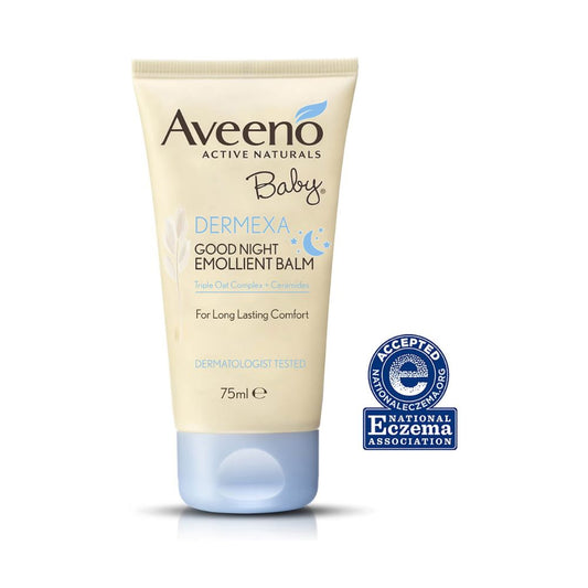 Aveeno Baby Dermexa Good Night Emollient Balm 75ml