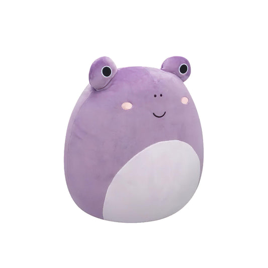 SQUISH Mallows Philomena Toad With Purple Belly Plush Toy Purple 16 Inch