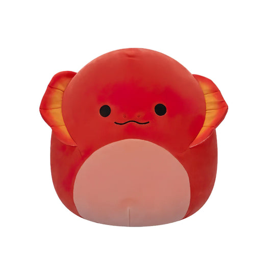 SQUISH Mallows Maxie Frilled Lizard Plush Toy Red 12 Inch