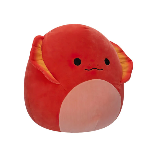 SQUISH Mallows Maxie Frilled Lizard Plush Toy Red 16 Inch