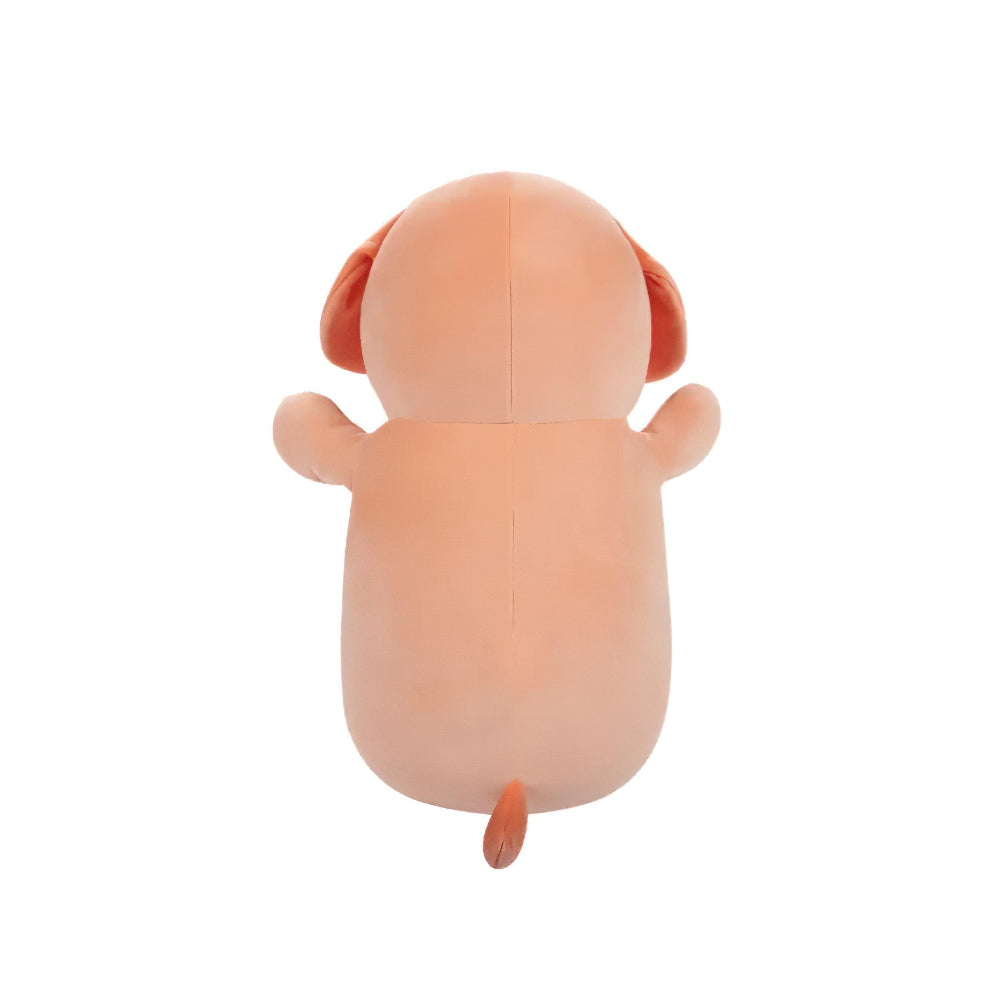 SQUISH Mallows Drella Dog Hugmee Plush Toy Peach 14 Inch