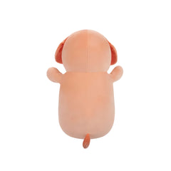 SQUISH Mallows Drella Dog Hugmee Plush Toy Peach 14 Inch