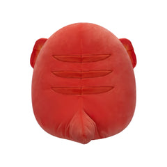 لعبة سكويش مالوز ماكسي السحلية ذات الكشكشة، حمراء اللون، 16 بوصة