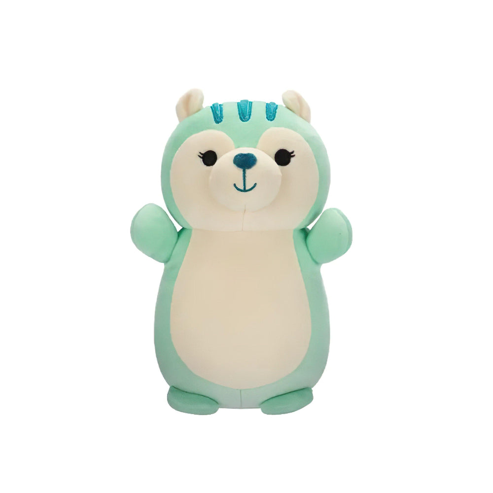 SQUISH Mallows Erma Squirrel Hugmee Plush Toy Mint Green 14 Inch