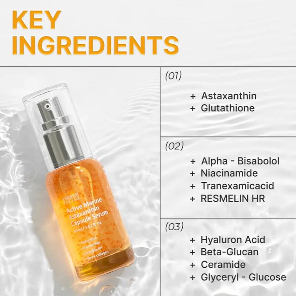 SUNGBOON EDITOR - Active Marine Astaxanthin Capsule Serum