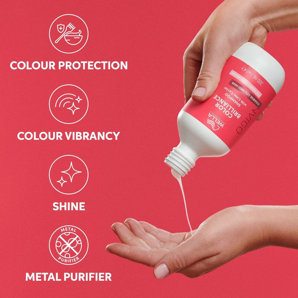 Wella Professionals Care Invigo Color Brilliance Colour Protection Shampoo for Coarse Hair 300ml