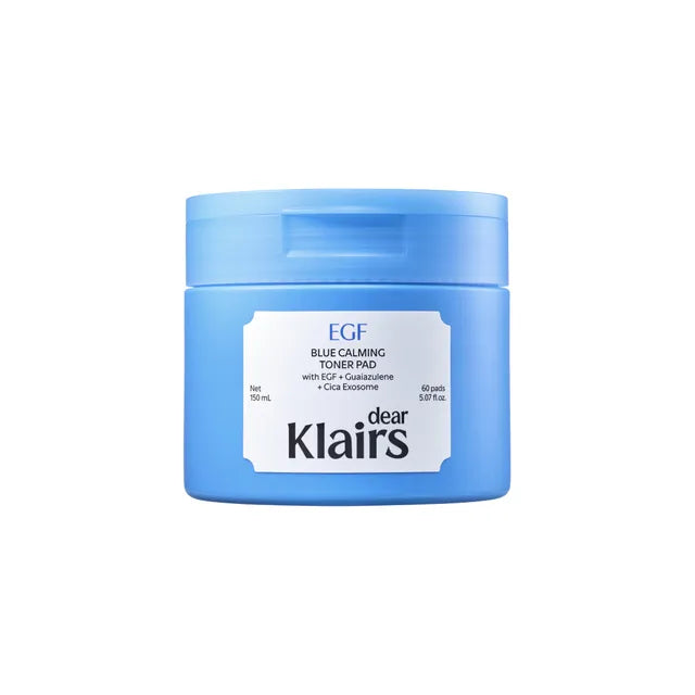 Dear, Klairs - EGF Blue Calming Toner Pad
