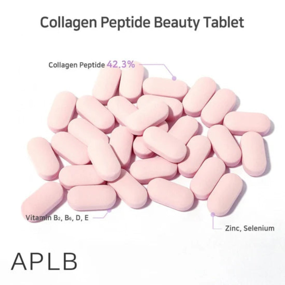APLB - أقراص تجميل ببتيد الكولاجين (500 ملغ × 30 قرصًا)