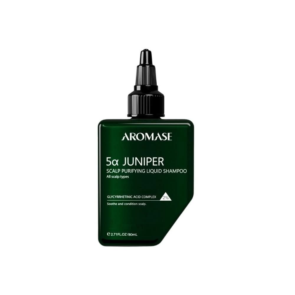 Aromase 5α Juniper Scalp Purifying Liquid Shampoo 80ml