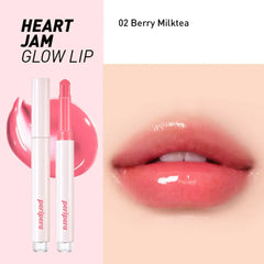 peripera - Heart Jam Glow Lip - 6 Colors