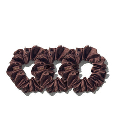 SILKE London Hair Scrunchies - Brown