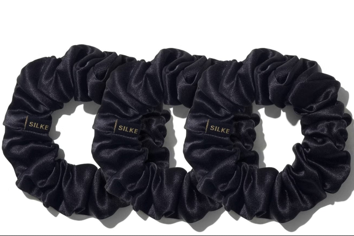 SILKE London Hair Scrunchies - Black