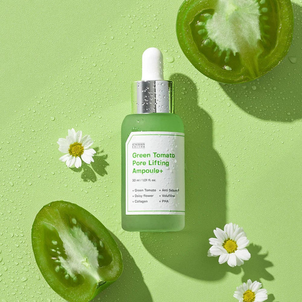 SUNGBOON EDITOR - Green Tomato Pore Lifting Ampoule+ Jumbo