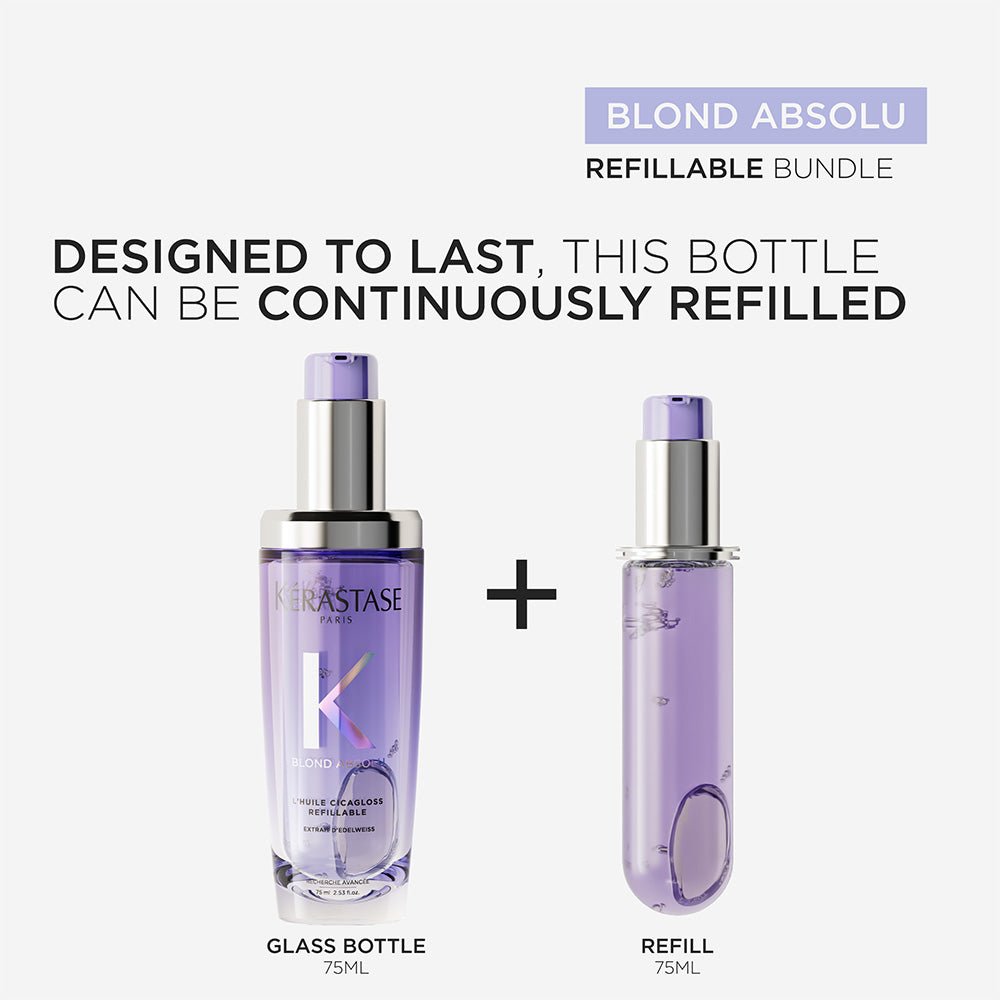 Kerastase Blond Absolu L'huile Cicagloss Refill Hair Oil 75ml