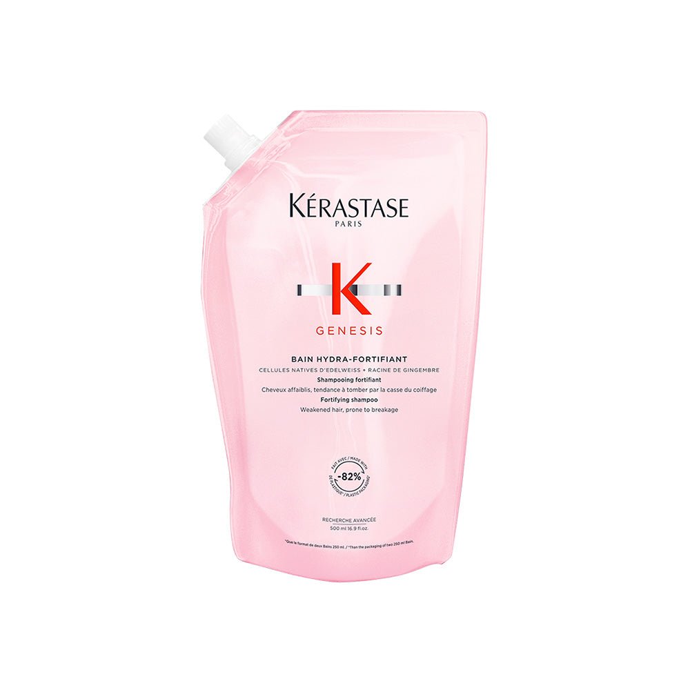 Kerastase Genesis Bain Riche Shampoo Refill Pouch for Anti-Hair Fall 500ml