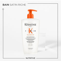 Kerastase Nutritive Bain Satin Riche Shampoo For Dry Hair 500ml