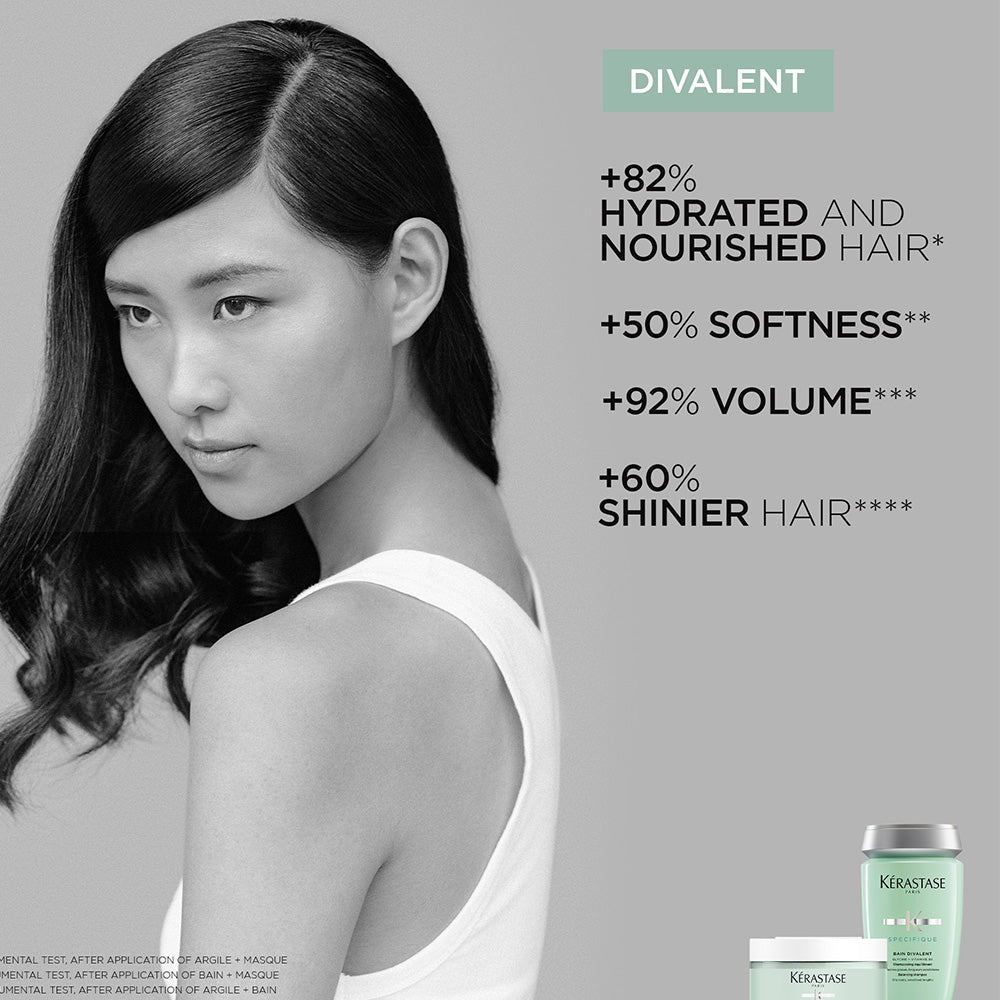 Kerastase Specifique Bain Divalent Silicone Free Shampoo For Oily Hair & Roots - 250ml