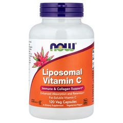 NOW Foods, Liposomal Vitamin C, 120 Veg Capsules (0.5 g per Capsule)