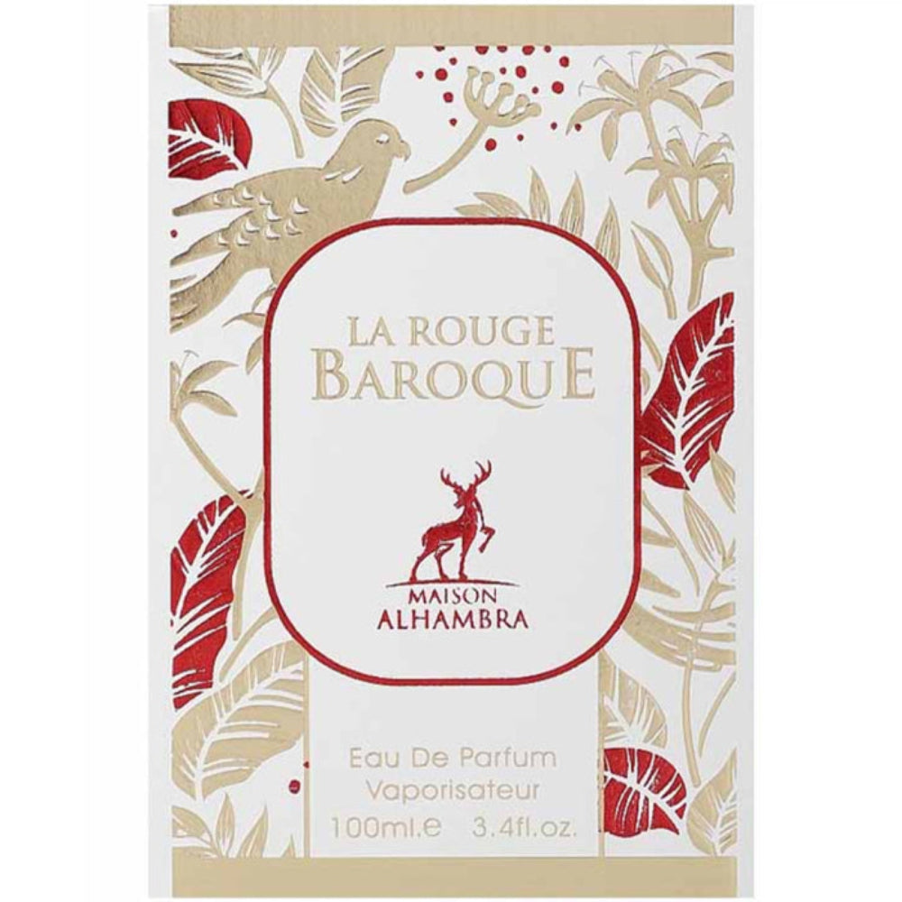 Maison Alhambra Baroque La Rouge For Unisex Eau De Parfum 100ml (New Packing)