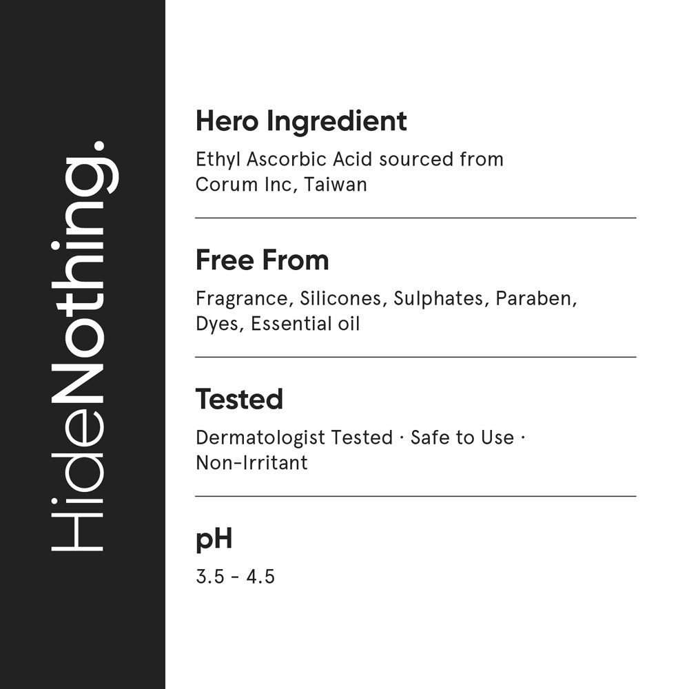 Minimalist 16% Vitamin C Face Serum With Vit E, & Ferulic Acid 20ml