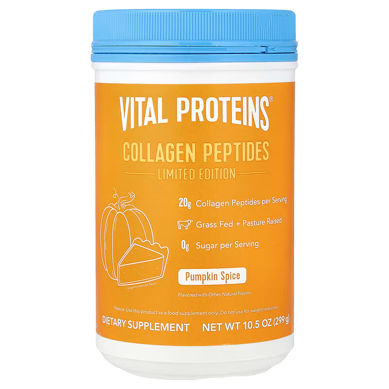 Vital Proteins, Collagen Peptides, Pumpkin Spice, 10.5 oz (299 g)
