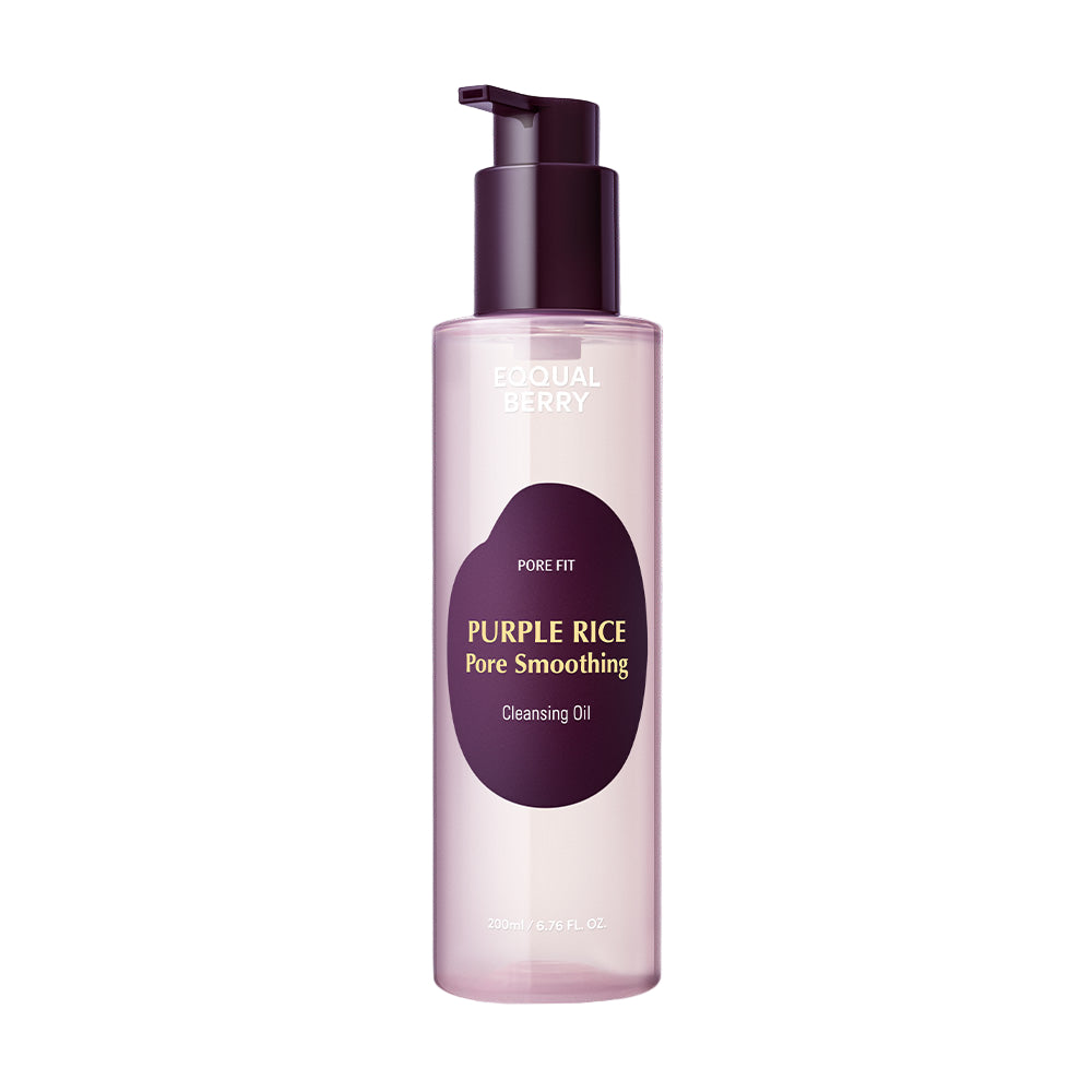 EQQUALBERRY - Purple Rice Pore Smoothing Cleansing Oil (200ml)