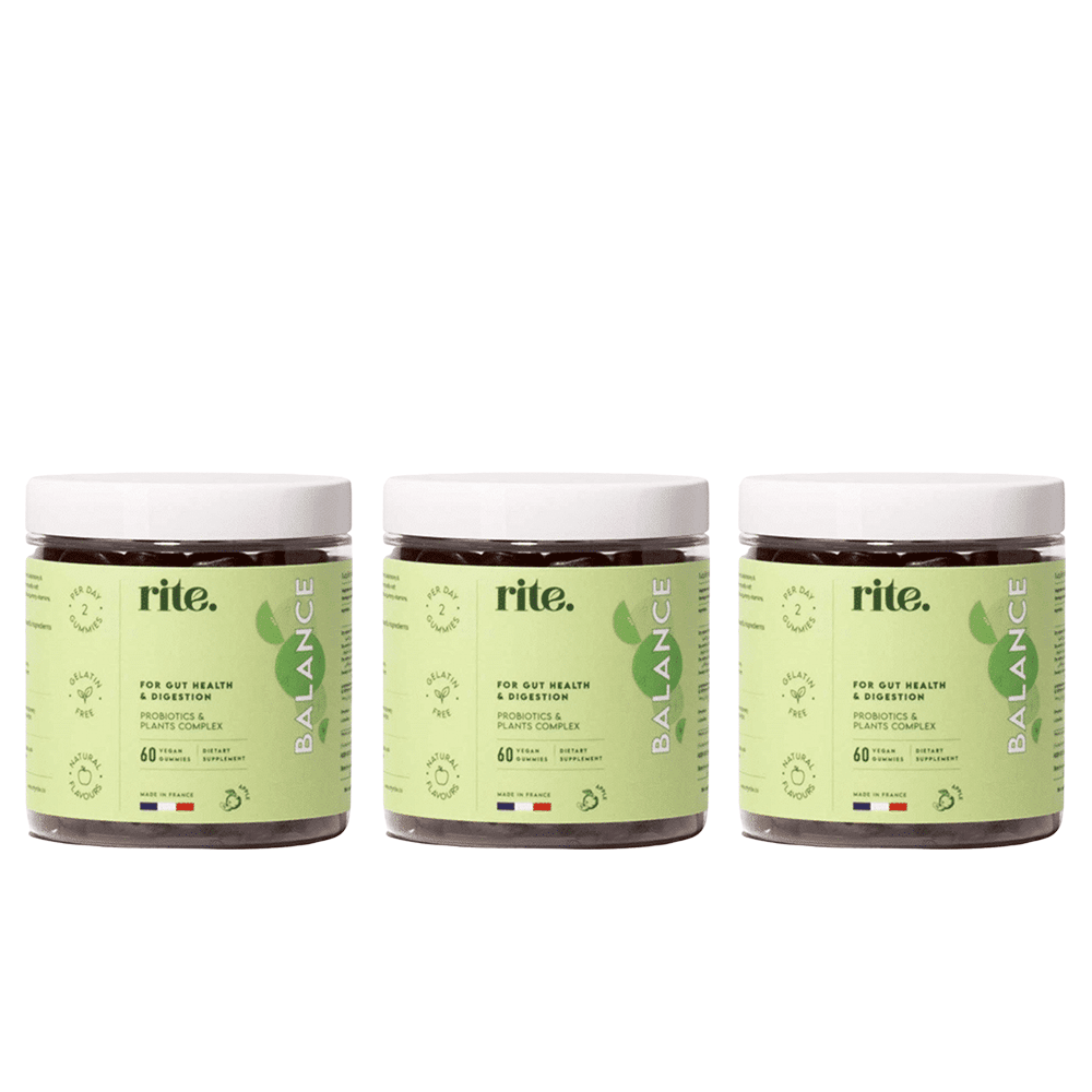 Rite Balance Vegan Gummies 3 Pack Set