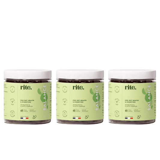 Rite Balance Vegan Gummies 3 Pack Set