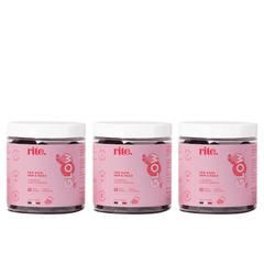 Rite Glow Vegan Gummies 3 Pack Set