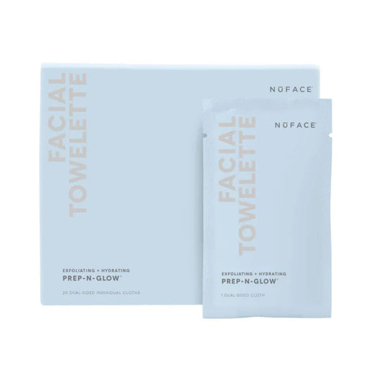 NuFACE Prep-N-Glow Facial Towelette (20 Pack)