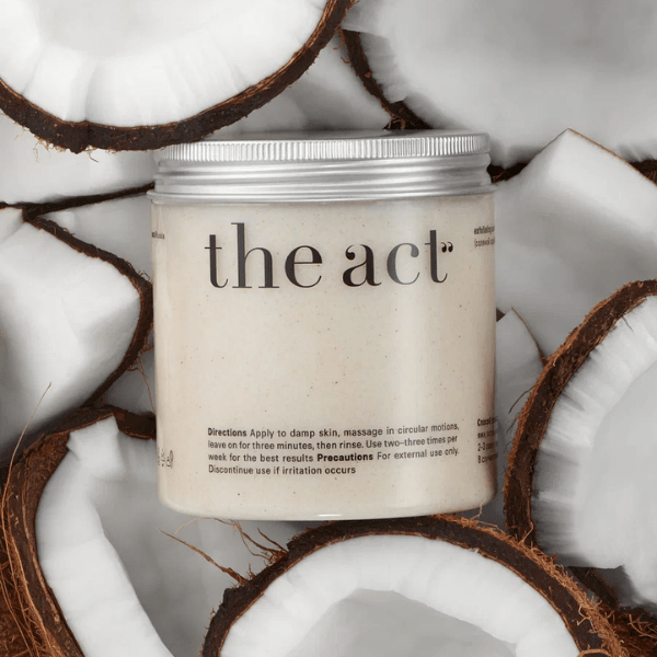 The Act Exfoliating Sea Salt & Coconut Body Balm 300ml