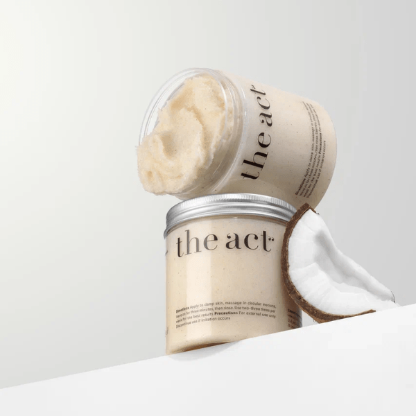 The Act Exfoliating Sea Salt & Coconut Body Balm 300ml