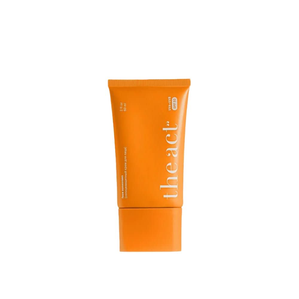 The Act Face Sunscreen Spf 50 50ml