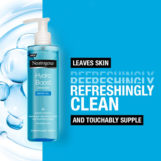 Neutrogena Hydro Boost Fragrance-Free Water Gel Cleanser 200ml